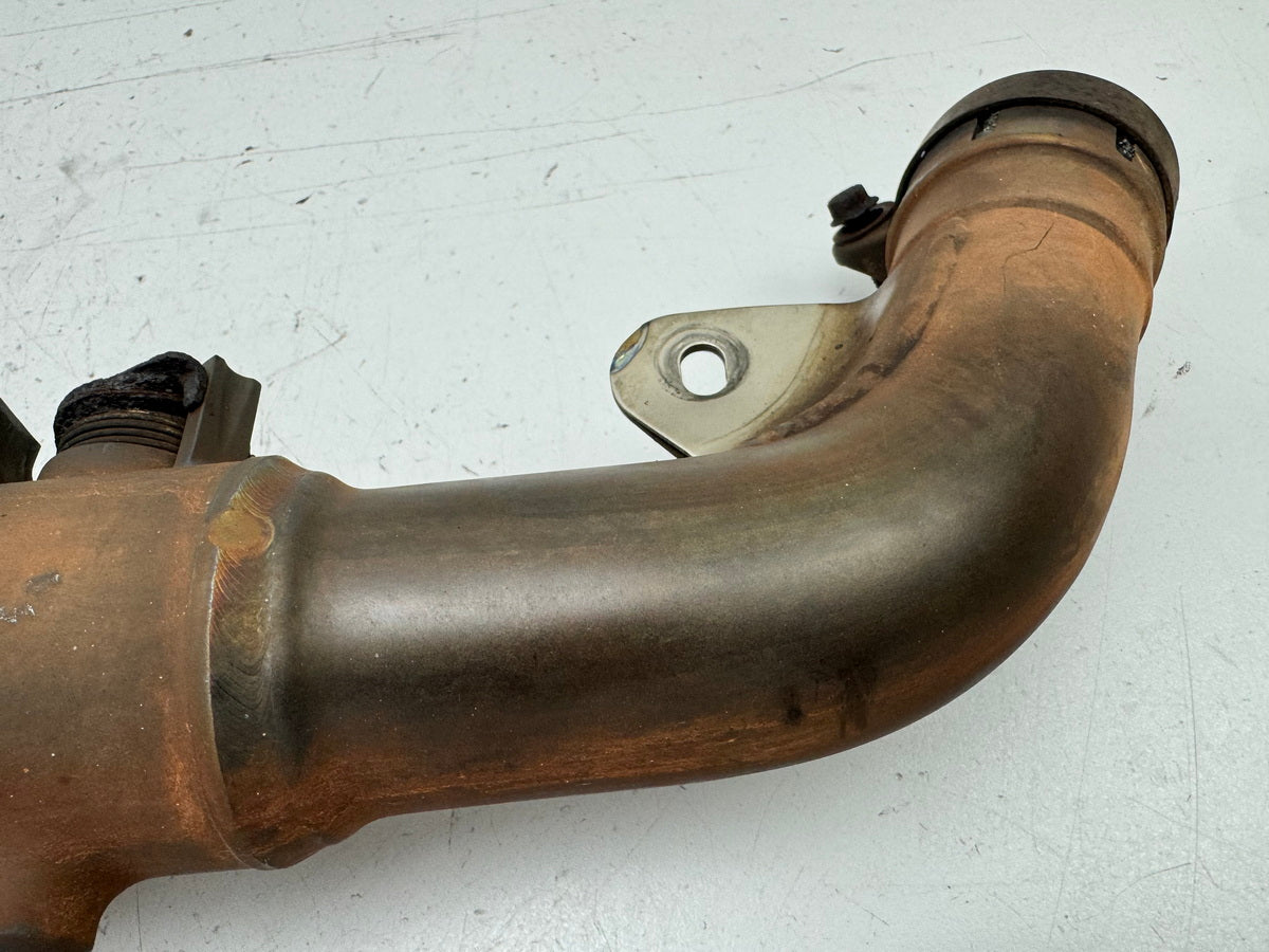 KAWASAKI ZX-10R ZXT00D Krümmer Hosenrohr Zwischenrohr Y Rohr für Auspuff 06-07