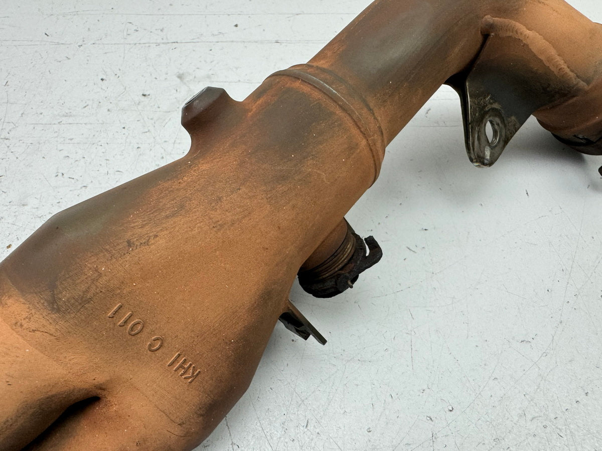 KAWASAKI ZX-10R ZXT00D Krümmer Hosenrohr Zwischenrohr Y Rohr für Auspuff 06-07