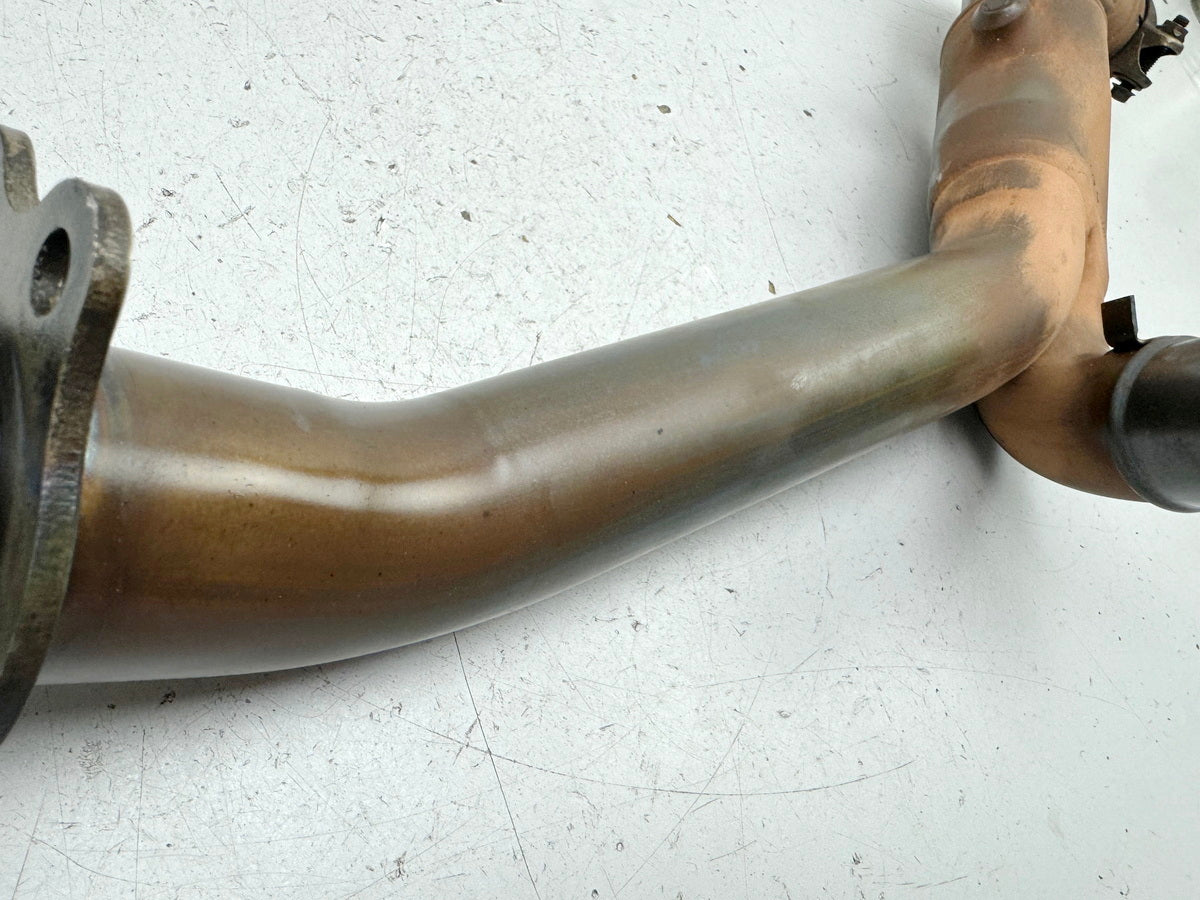 KAWASAKI ZX-10R ZXT00D Krümmer Hosenrohr Zwischenrohr Y Rohr für Auspuff 06-07