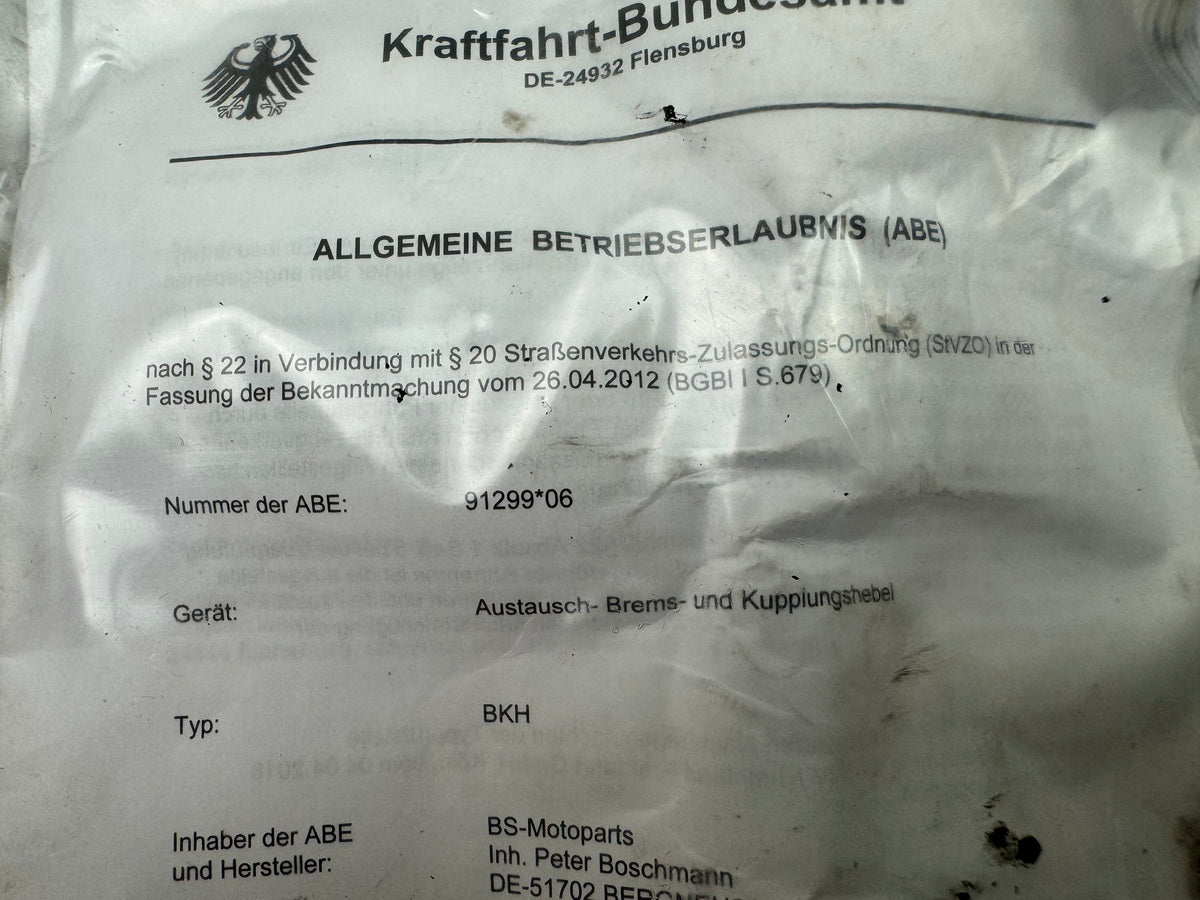 KAWASAKI ZX10R ZXT00D Bremshebel VTrec Kupplungshebel Bremsgriff 06-07