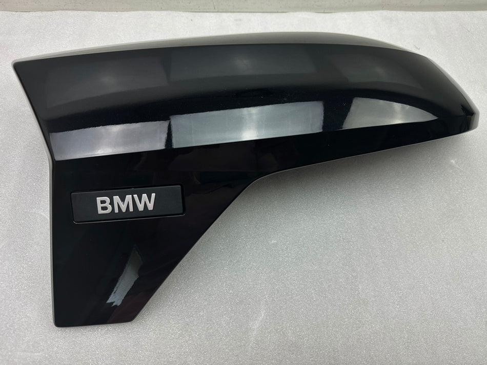 BMW K 1600 GT GTL Tapa Maleta derecha Cubierta Carenado negro