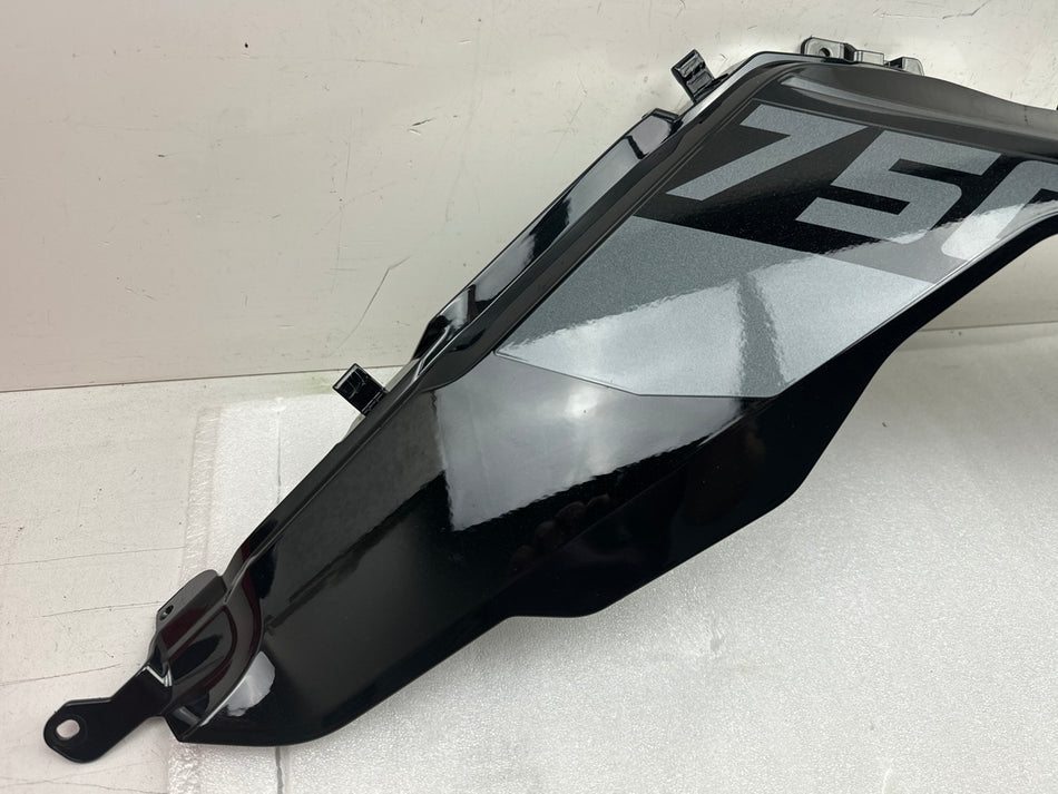 BMW F 750 GS K80 K81 Carenado del tanque derecho Cubierta Panel lateral superior