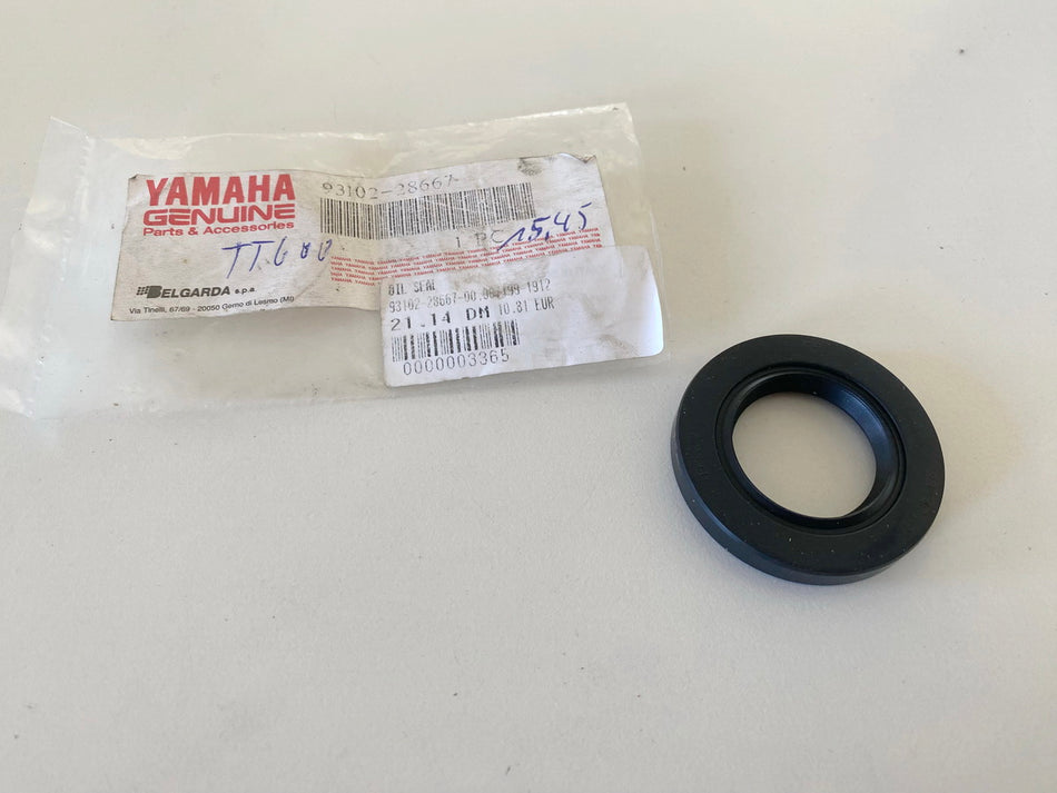 YAMAHA TT 600 original Shaft Seal Ring Simmerring rear Wheel - NEW