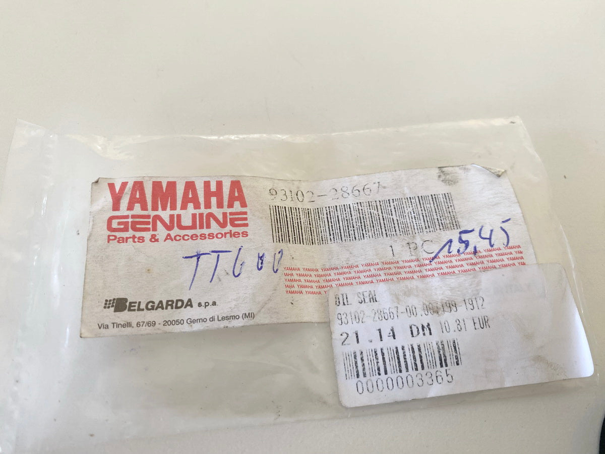 YAMAHA TT 600 original Wellendichtring Simmerring hinten Hinterrad - NEU
