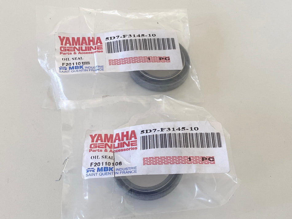 YAMAHA YZF-R125 retén de aceite original para horquilla, 2 unidades - NUEVO