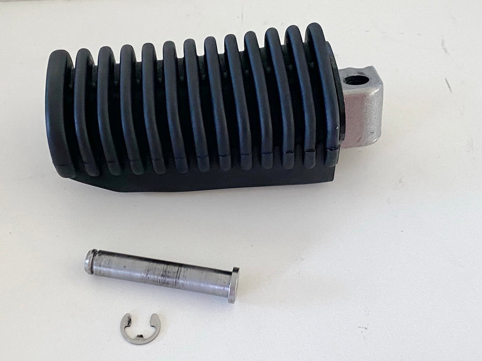 BMW R 1150 RT R22 estribera izquierda pasajero goma de estribera trasera original Footrest