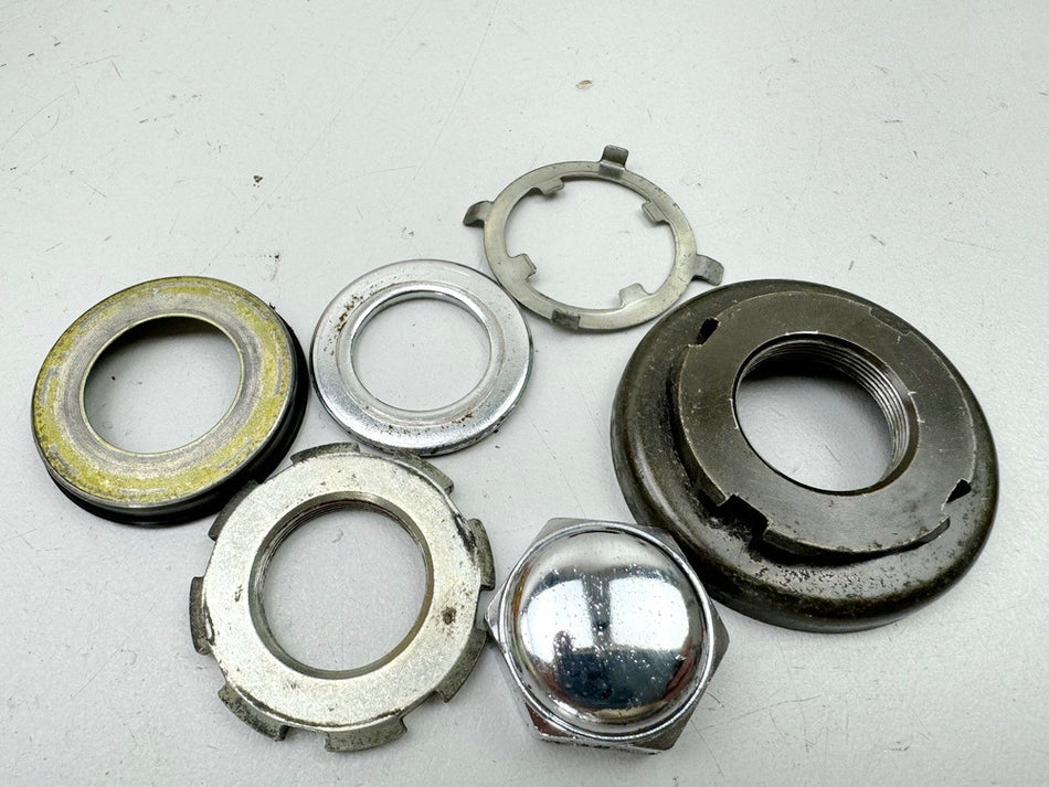 HONDA VT 1100 SC18 Shadow Mutter Sicherung Lenkkopf Gabelbrücke Scheibe Gabel
