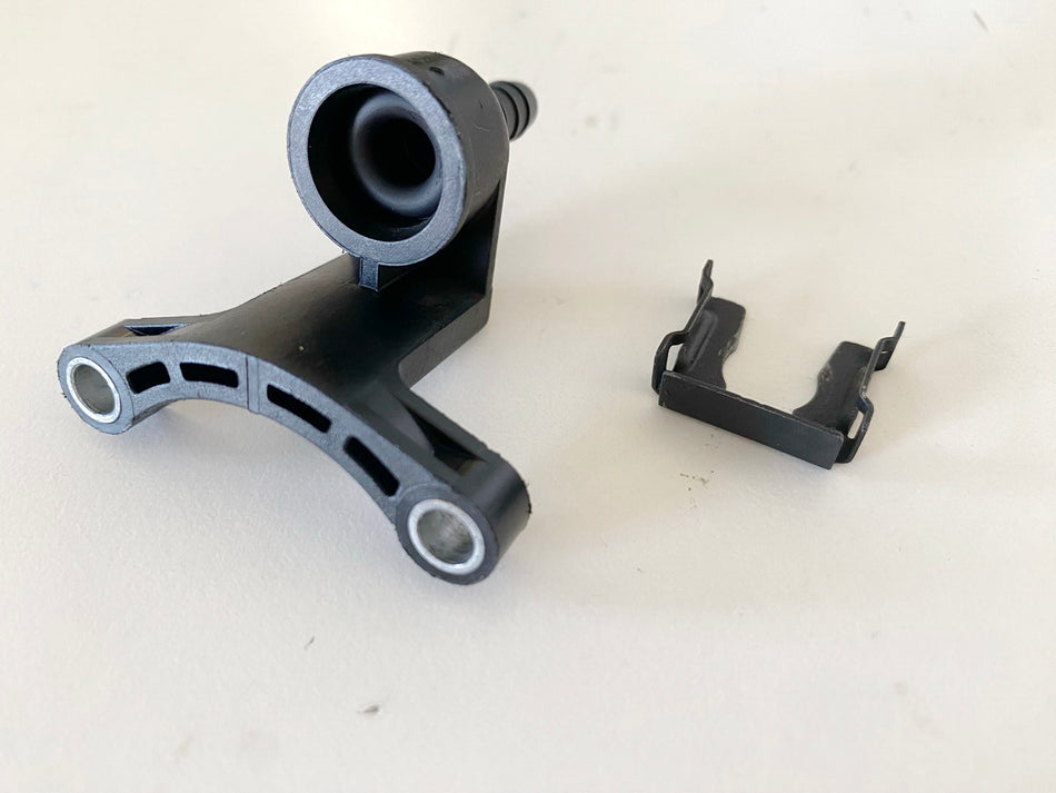 BMW R 1150 RT R22 Conexión inyector II Conector en el distribuidor de combustible