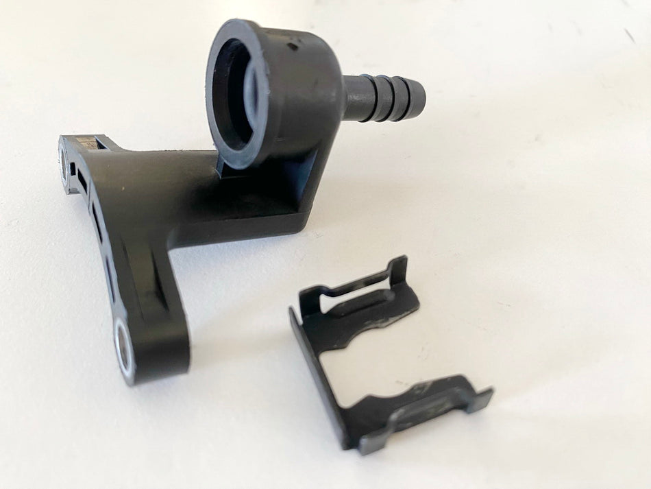 BMW R 1150 RT R22 Conexión inyector II Conector en el distribuidor de combustible