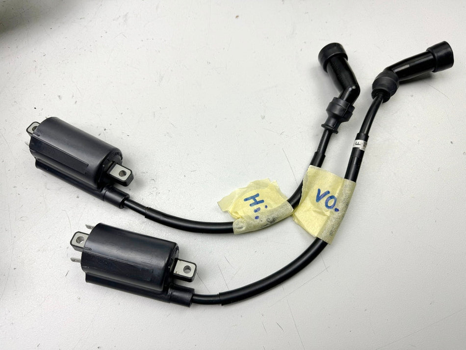 SUZUKI VLR 1800 T WVCT C 1800 R Ignition Coil Front Rear Denso Spark Plug Cap Cable