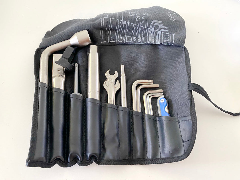 BMW R 1150 RT R22 herramientas de a bordo originales bolsa de herramientas para el bastidor del motor