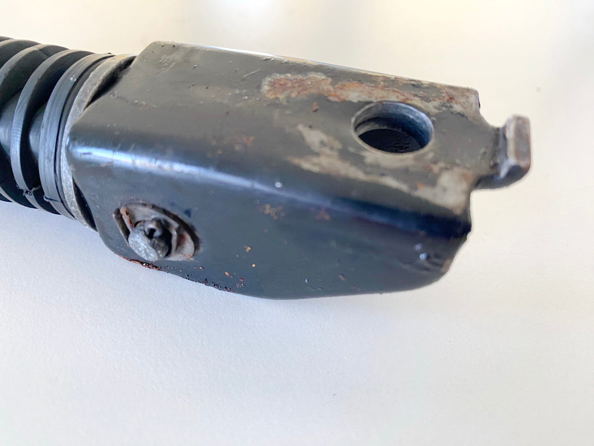 HONDA CX 500 C PC01 Footrest Pillion Left Holder Mounting Plate Footrest III