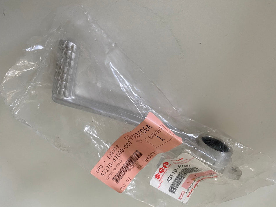 Suzuki Bremspedal Bremshebel Pedal freno 43110-41G00 original para GSX-R - NUEVO
