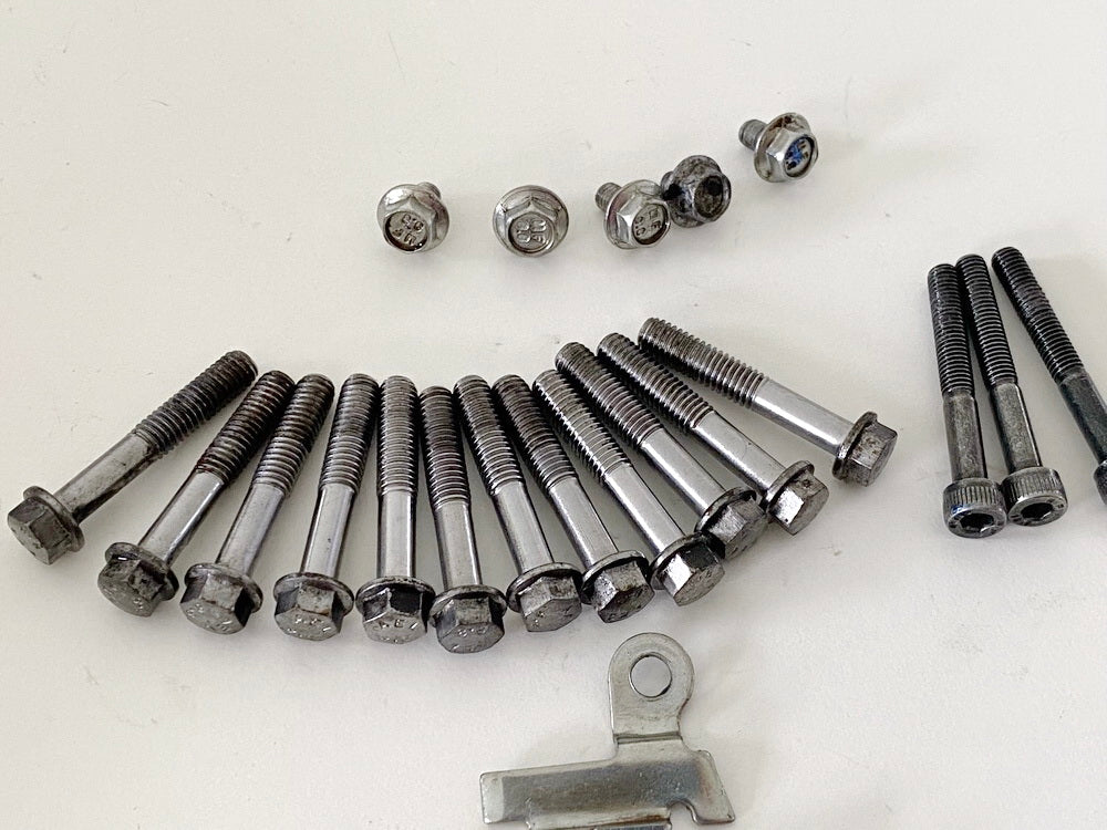 HUSQVARNA Vitpilen HQV 401 Screws Stator Cover Engine Cover ONLY 6897 km