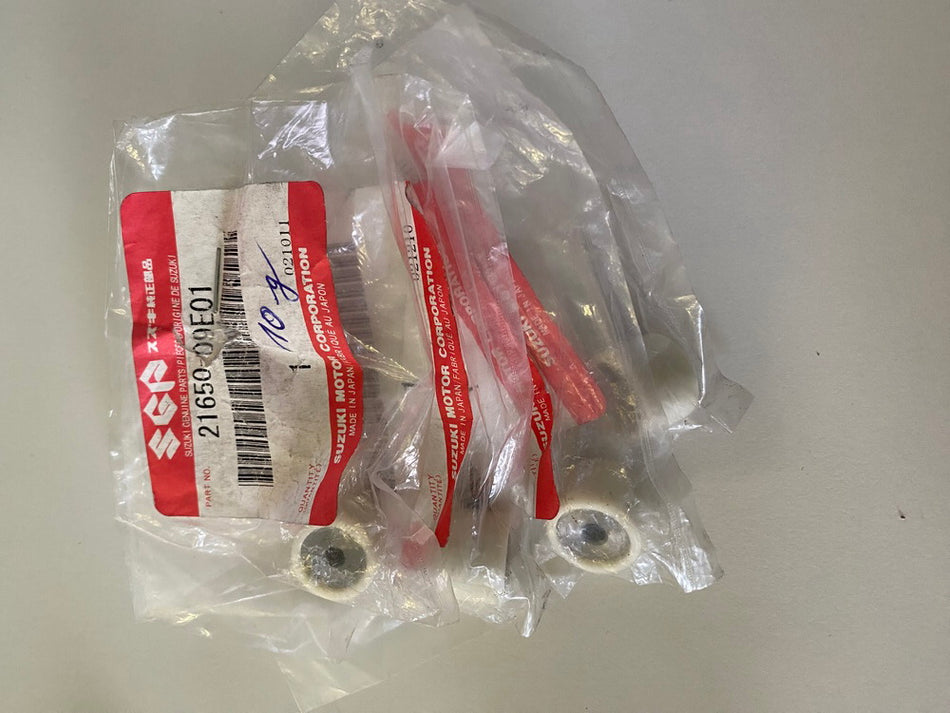 Suzuki 5 rodillos variador, rodillos de embrague, pesas, original 21650-09E01 NUEVO