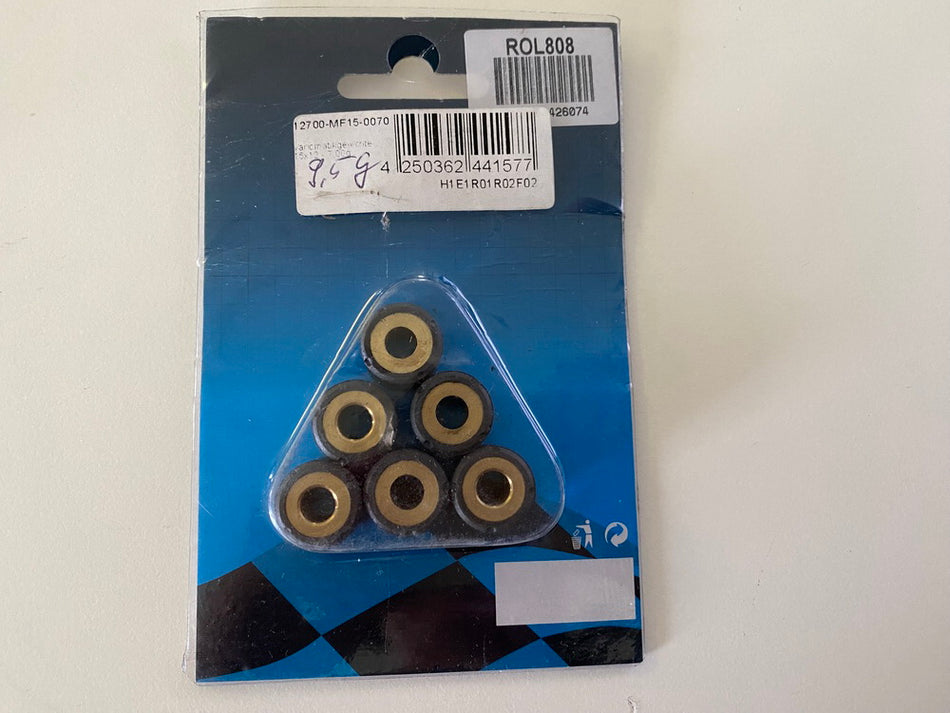 Variator Rollers Variomatic Weights 6 pieces 15x12 7.00g 12700-MF15-0070 - NEW