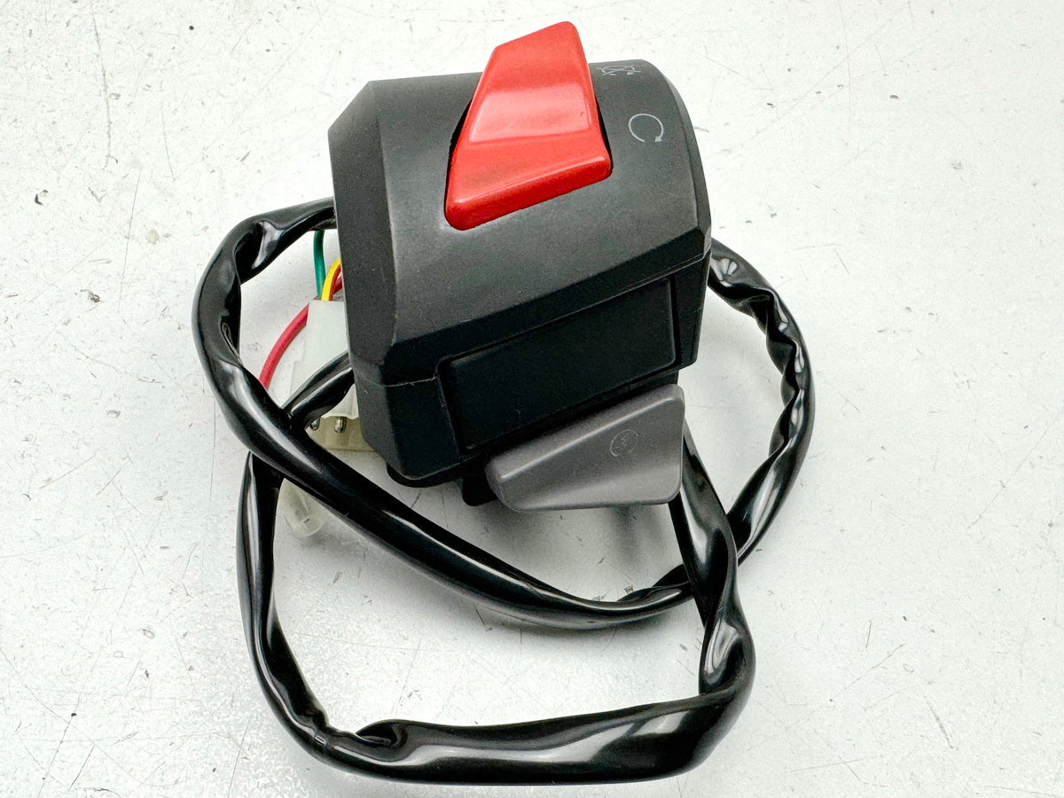 APRILIA RS 125 XA GP Réplica Interruptor derecho de manillar con botón de parada de emergencia y de encendido/apagado