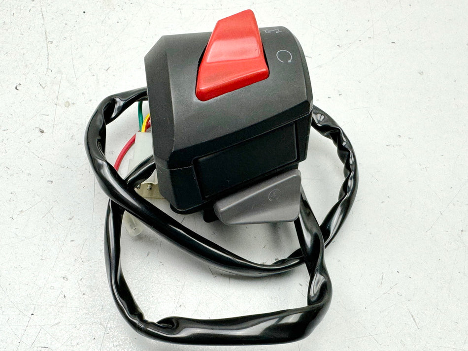 APRILIA RS 125 XA GP Réplica Interruptor derecho de manillar con botón de parada de emergencia y de encendido/apagado