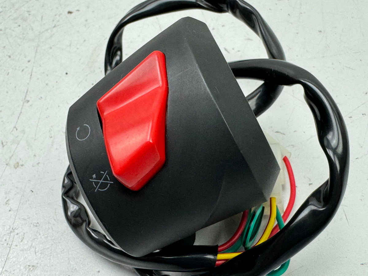 APRILIA RS 125 XA GP Réplica Interruptor derecho de manillar con botón de parada de emergencia y de encendido/apagado