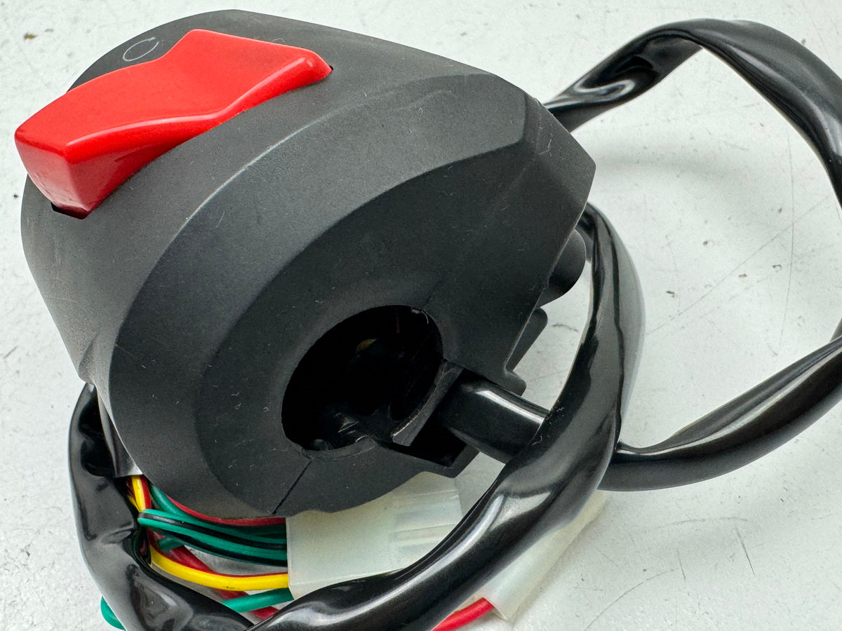 APRILIA RS 125 XA GP Réplica Interruptor derecho de manillar con botón de parada de emergencia y de encendido/apagado