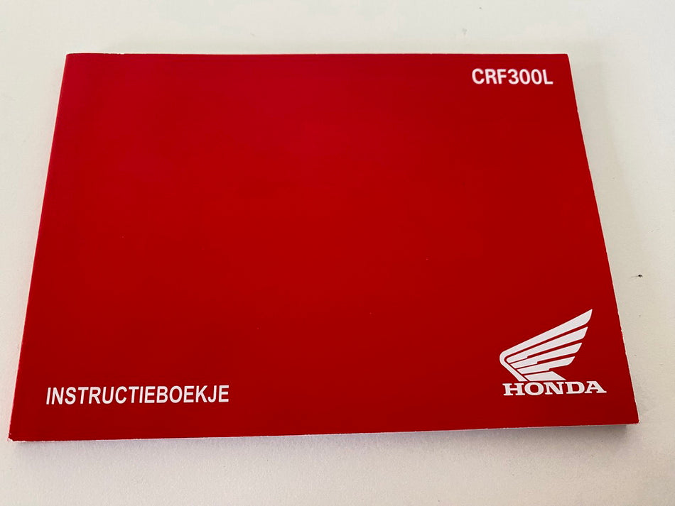 Honda CRF300L Manual de instrucciones - NUEVO