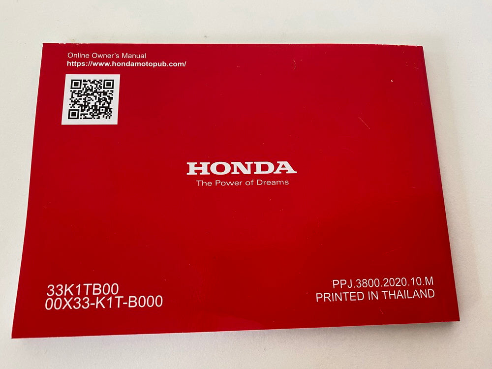 Honda CRF300L Bedienungsanleitung Handbuch Manual du Conducteur französisch - NEU