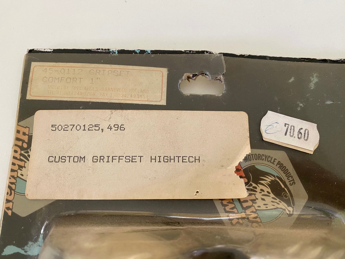 Highway Hawk Lenkergriffe Griffe 45-0112 Custom Hightech Gripset Comfort 1"  NEU