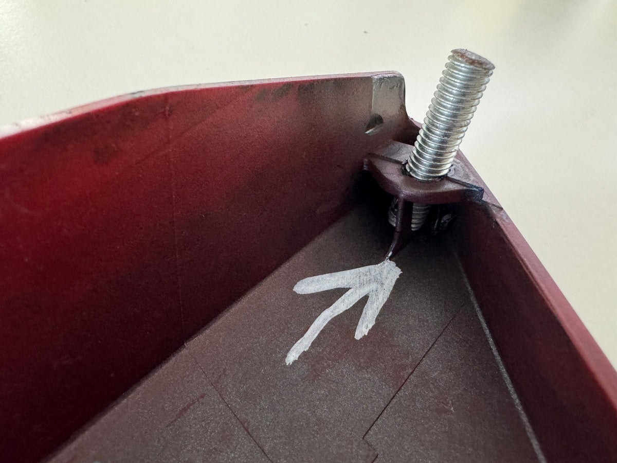 YAMAHA FZX 750 2MU (2JE) Side cover left cover fairing trim