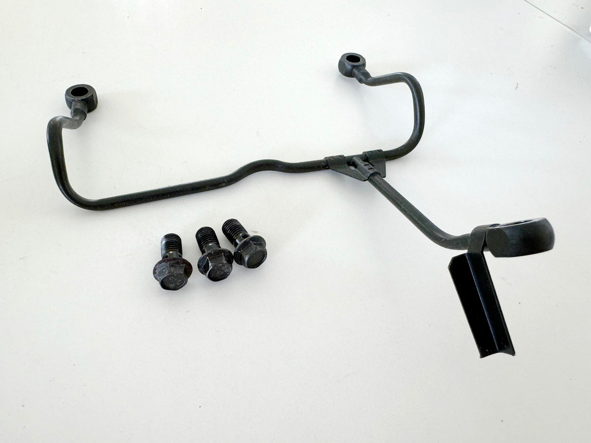 YAMAHA FZX 750 2MU (2JE) Oil Line Engine (Cylinder Head -> Transmission)