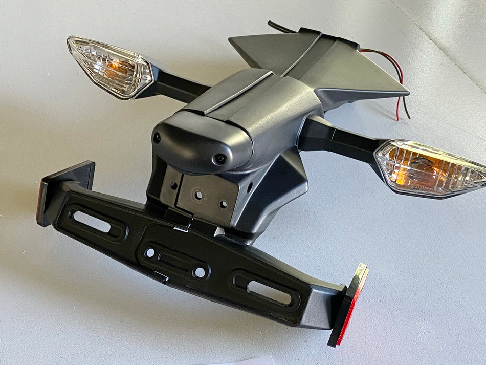KAWASAKI Z 650 Soporte de matrícula Portamatrículas Soporte de placa de matrícula Intermitentes