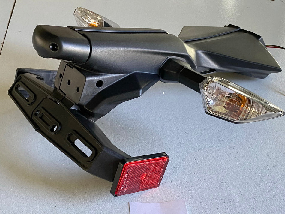 KAWASAKI Z 650 Soporte de matrícula Portamatrículas Soporte de placa de matrícula Intermitentes