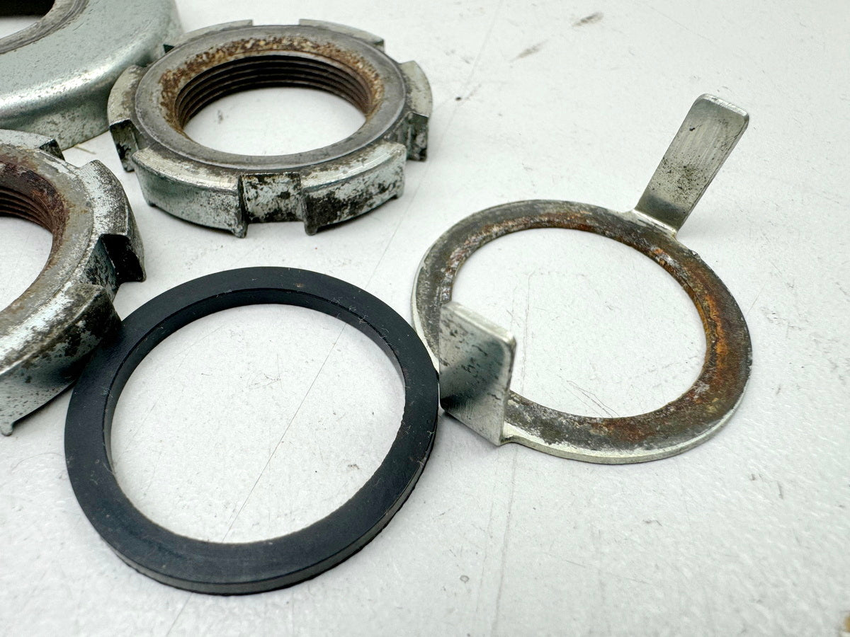 YAMAHA FZX 750 2MU (2JE) Nut Securing Steering Head Triple Clamp Washer Screw