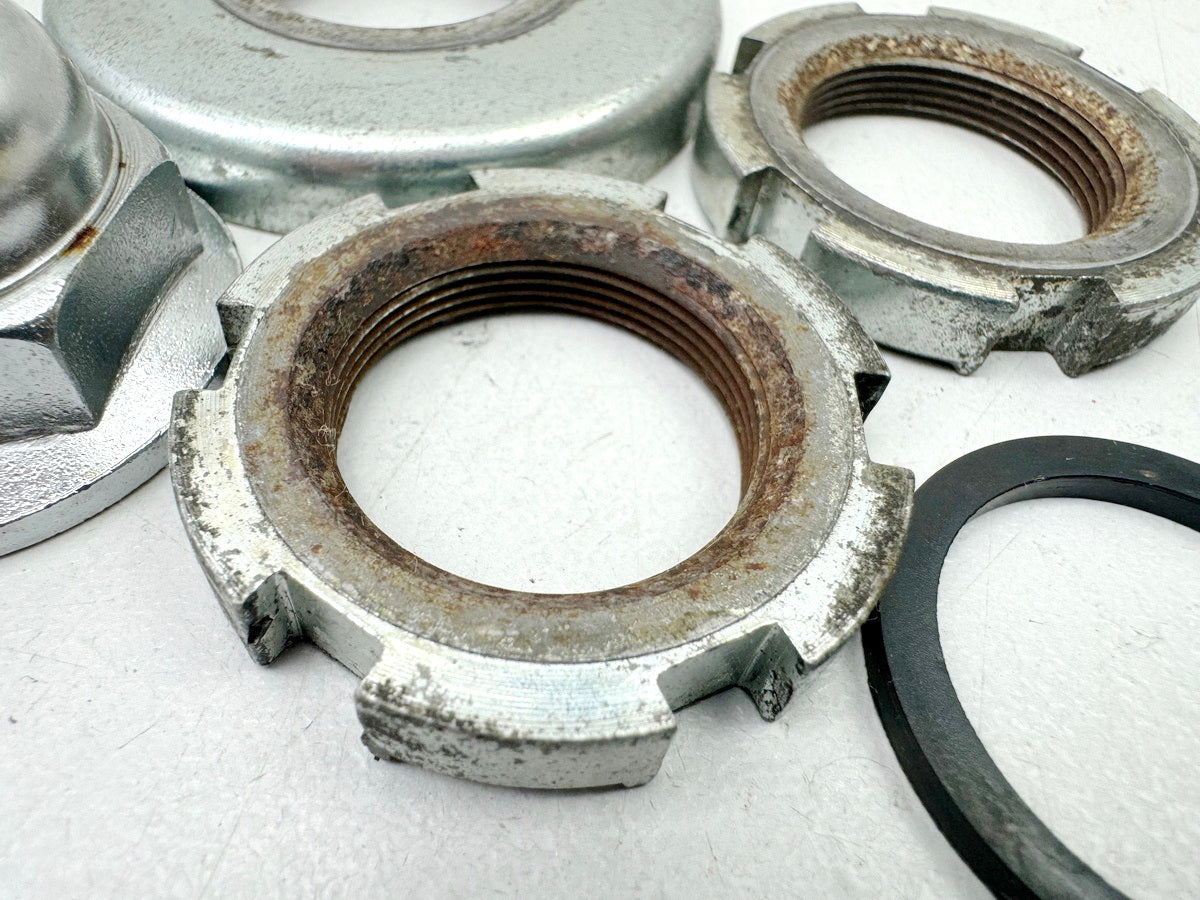 YAMAHA FZX 750 2MU (2JE) Nut Securing Steering Head Triple Clamp Washer Screw