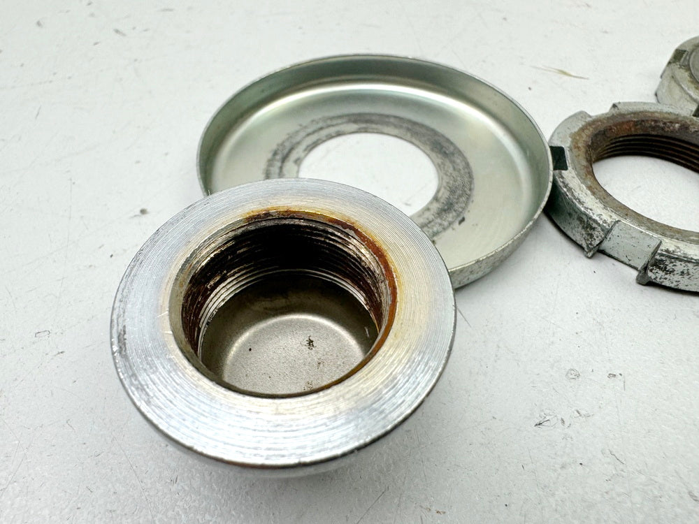YAMAHA FZX 750 2MU (2JE) Nut Securing Steering Head Triple Clamp Washer Screw