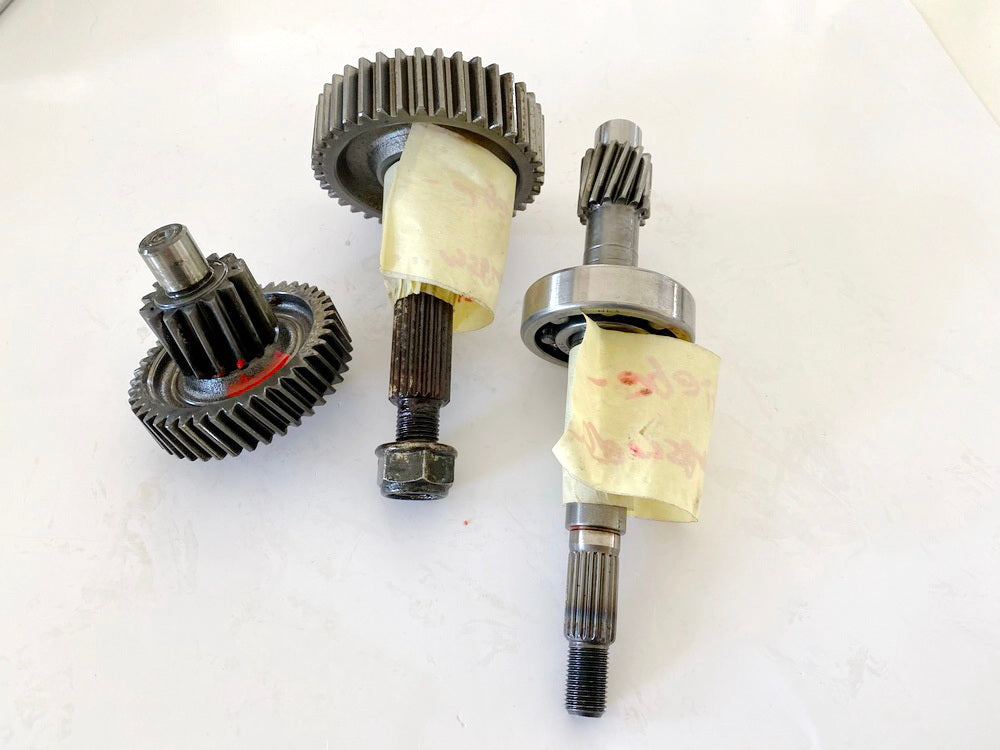 Daelim Otello SG 125 F caja de cambios, eje de la caja de cambios, engranaje, engranajes (para el motor)