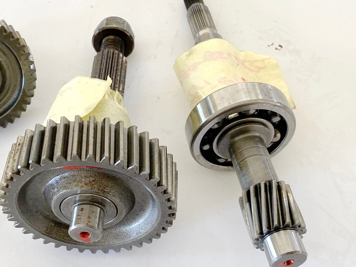 Daelim Otello SG 125 F caja de cambios, eje de la caja de cambios, engranaje, engranajes (para el motor)
