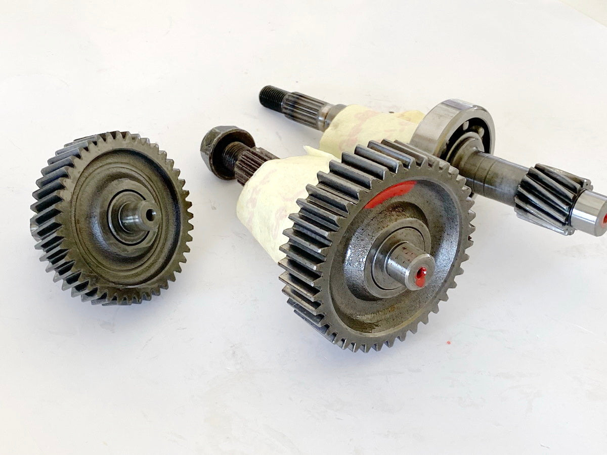 Daelim Otello SG 125 F caja de cambios, eje de la caja de cambios, engranaje, engranajes (para el motor)