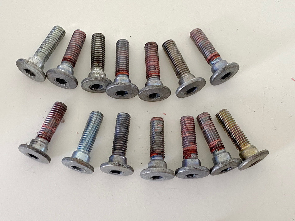 KAWASAKI ZZR 1100 D ZXT10D G Schrauben Bremsscheiben vorn & hinten Schraube