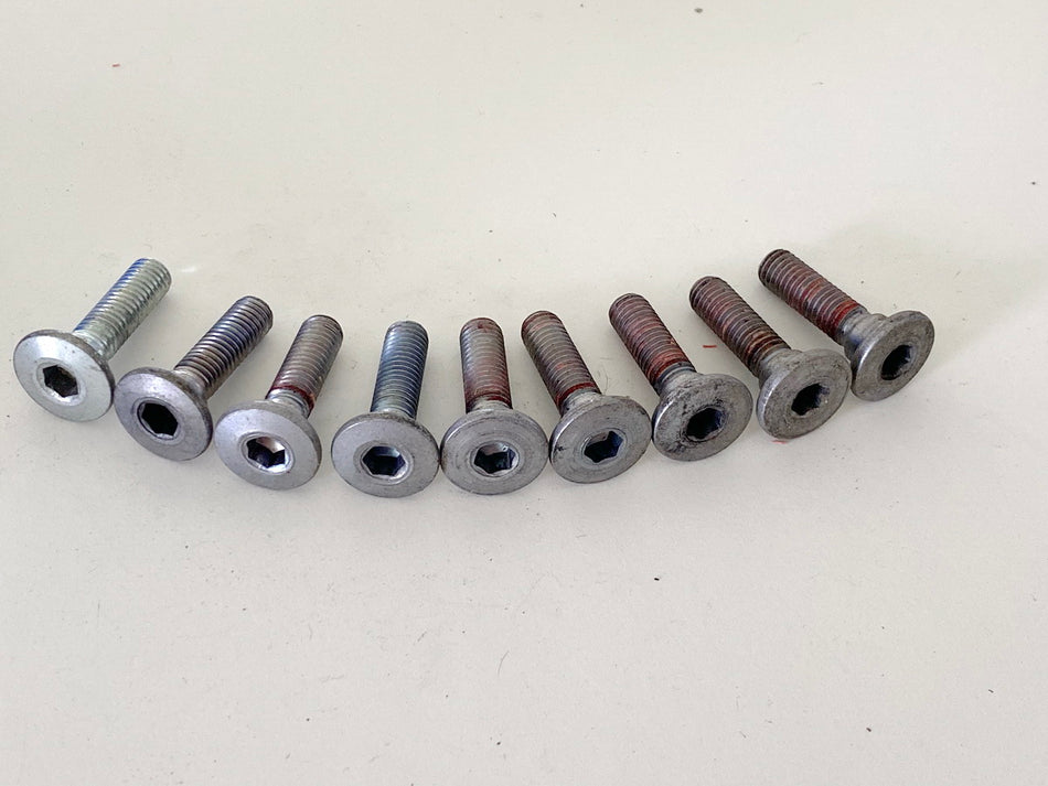 KAWASAKI NINJA 250 R EX250K Schrauben für Bremsscheiben vorn & hinten für Felge