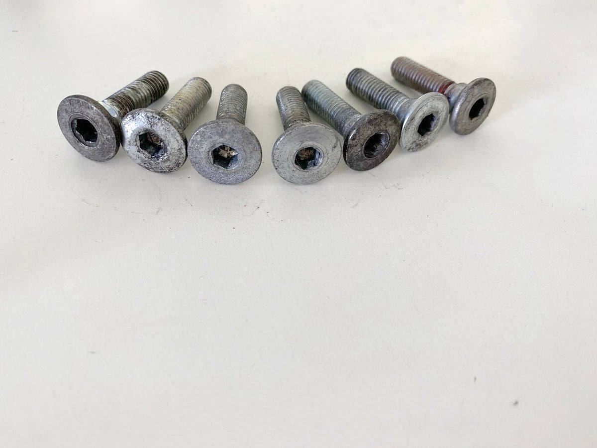 KAWASAKI Z 440 KZ 440 D Screws for front brake disc Screw (for rim)