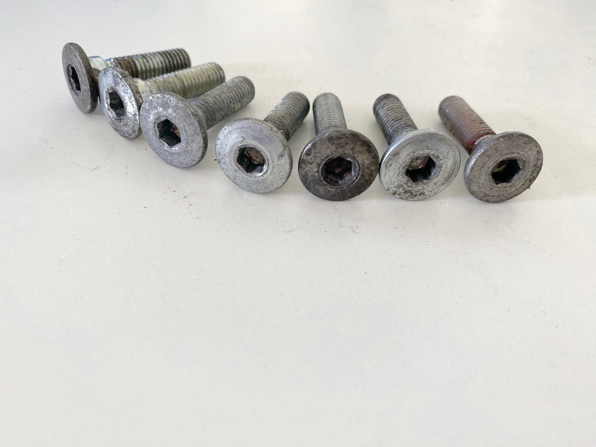 KAWASAKI Z 440 KZ 440 D Screws for front brake disc Screw (for rim)
