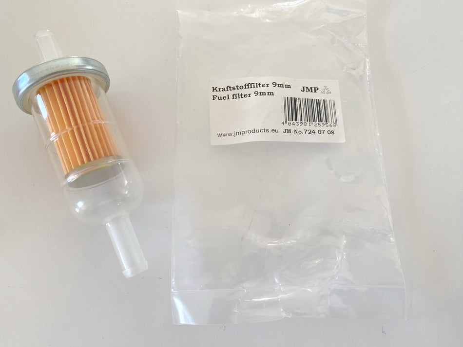 Filtro de combustible de gasolina de 9 mm JMP JM 7240708 VN ZX ZXR ZZR - NUEVO