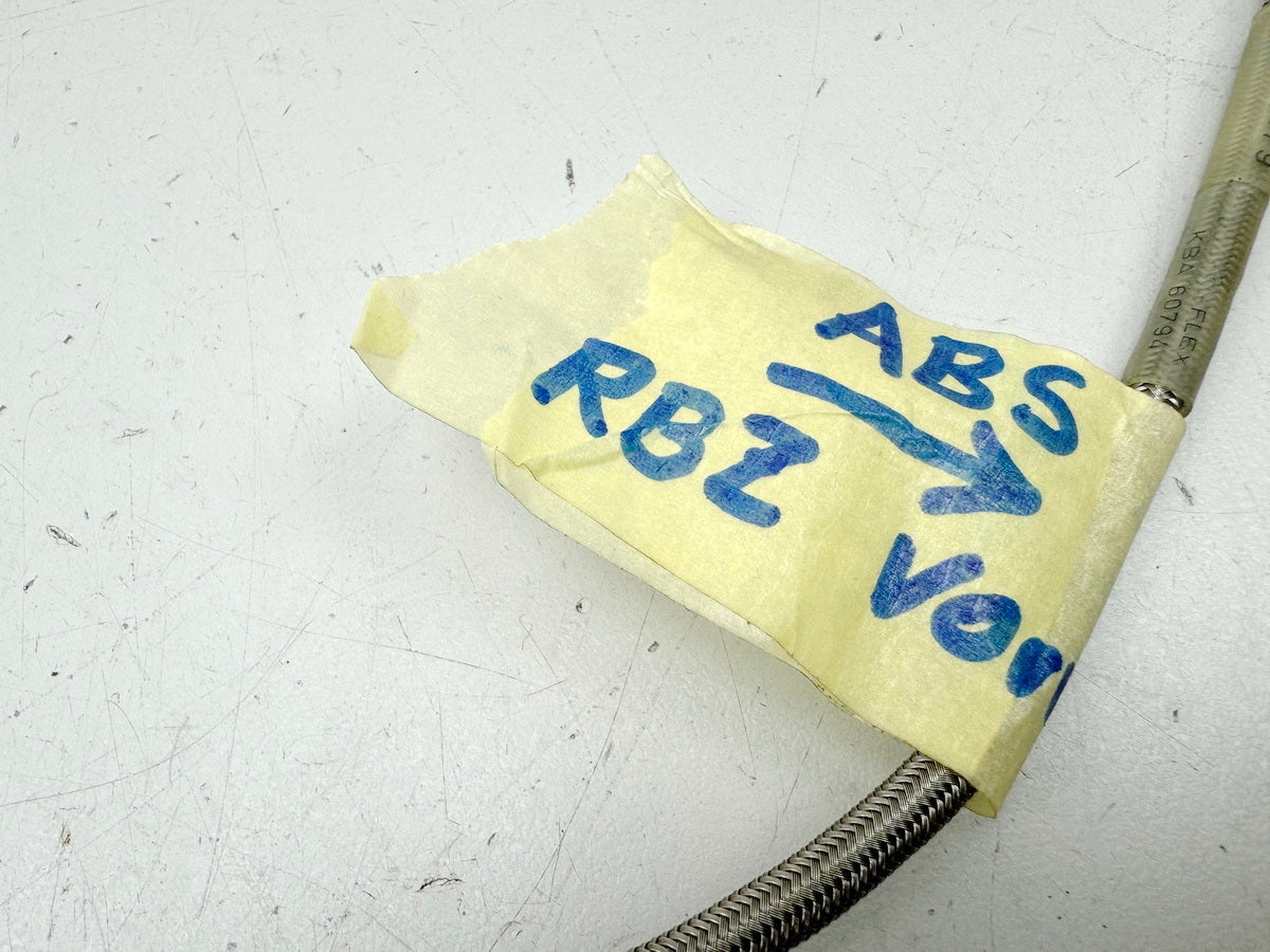 BMW R 1100 GS 259 Bremsleitungen Stahlflex Lucas vorn hinten 5 teilig