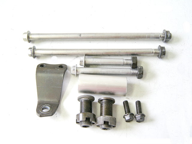 KAWASAKI ZX-6R ZX600J Soporte Motor Eje Pernos Tornillos Soporte Motor Casquillo