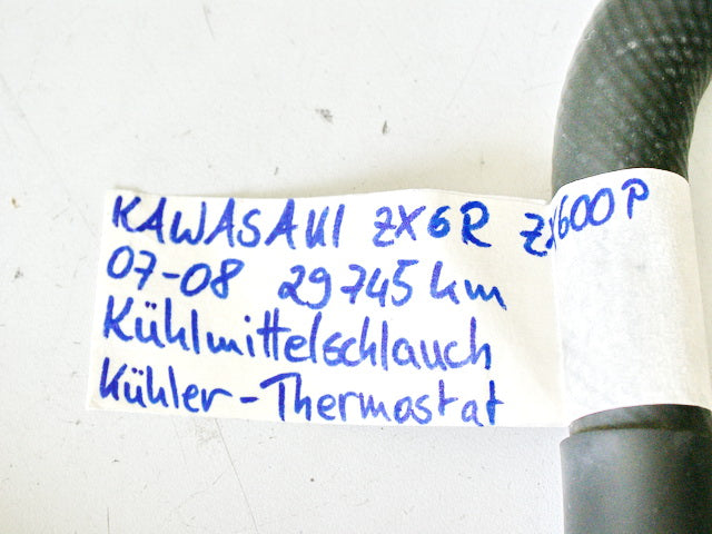 KAWASAKI ZX-6R ZX600P Kühlerschlauch Kühler zu Thermostat Schlauch Kühlkreislauf