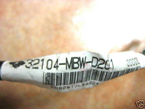 HONDA CBR 600 PC35 CABLEADO SISTEMA INYECCIÓN 01-06