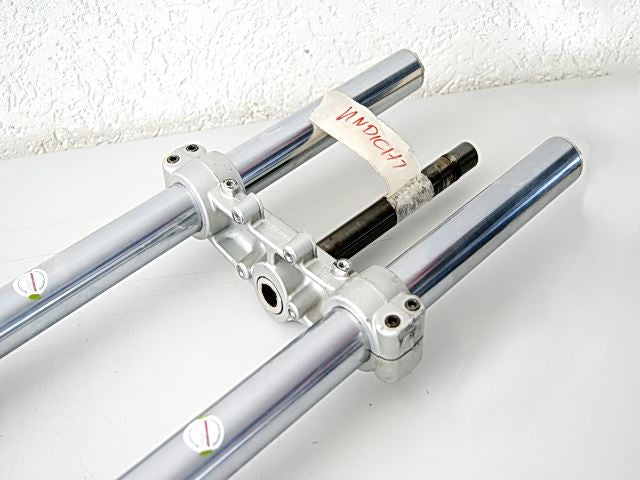 CAGIVA W12 350 2N1 Gabel Gabelholme Gabelbrücke Standrohr Tauchrohr - unfallfrei