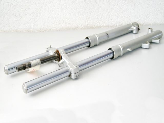 CAGIVA W12 350 2N1 Gabel Gabelholme Gabelbrücke Standrohr Tauchrohr - unfallfrei