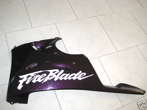 HONDA CBR 900 SC33 CUBRECARTER CARENADO INFERIOR IZQUIERDO 96-97