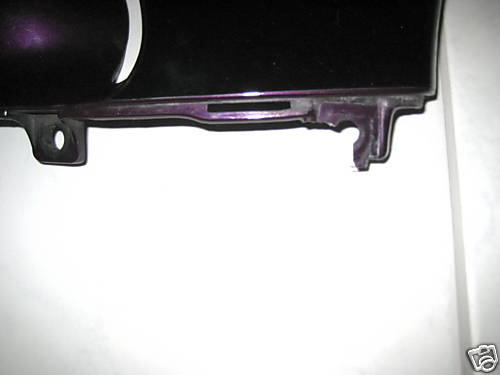 HONDA CBR 900 SC33 CUBRECARTER CARENADO INFERIOR IZQUIERDO 96-97